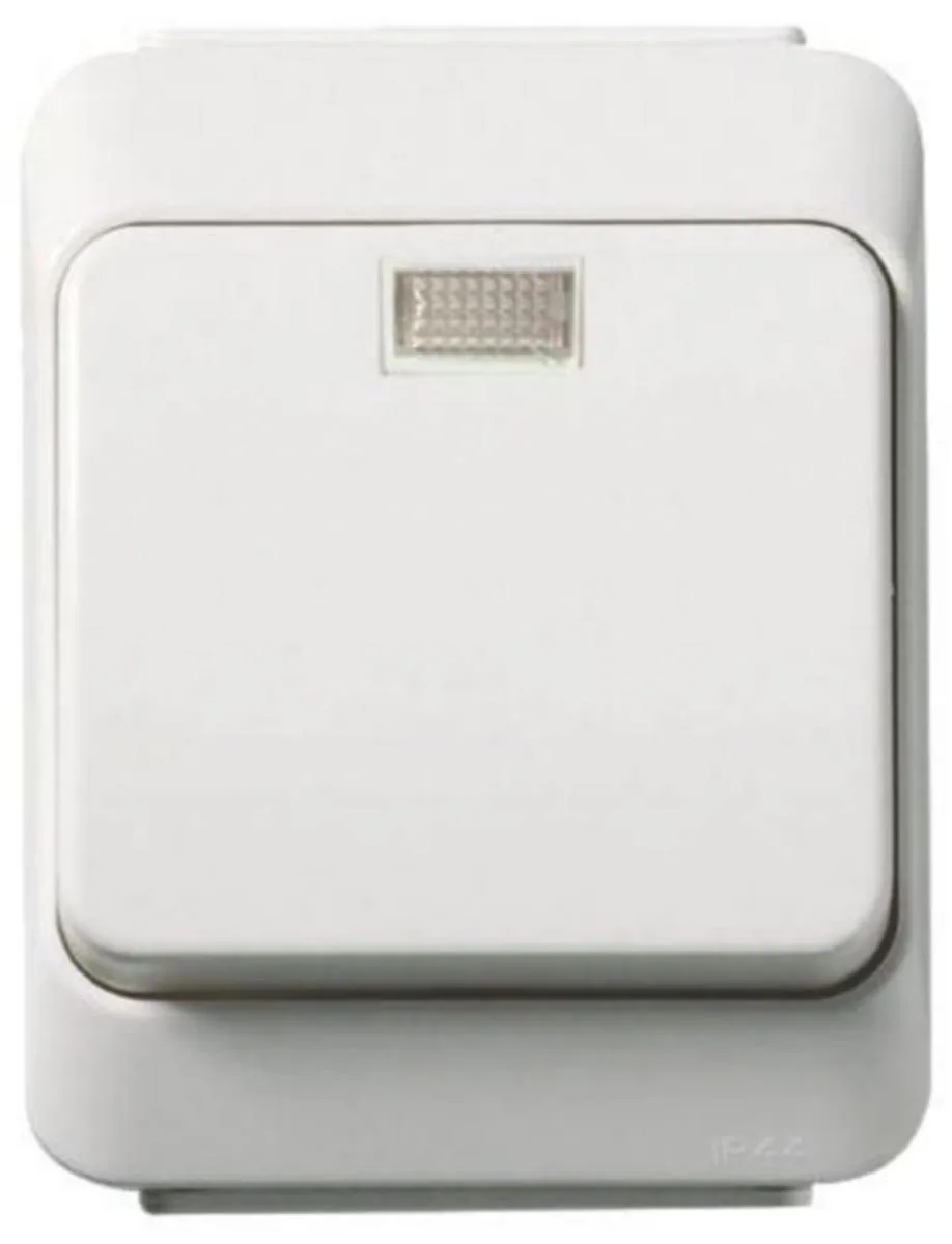 Vipupainike Schneider Electric Artic pinta IP44 - PAINIKE ARTIC 227219078 6T-KYTKIN HOHTOLAMPU