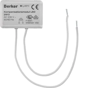 Asennustarvike Hager S.1 - ASENNUSTARVIKE S.1 2913 LED-KUORM. KOMPENS.