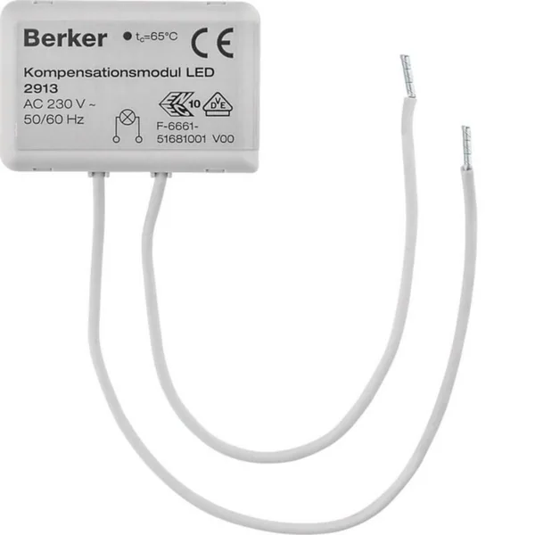 Asennustarvike Hager S.1 2913 LED-KUORM. KOMPENS