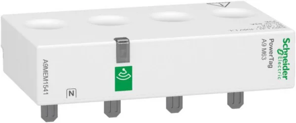 Energiamittari paneeli Schneider Electric Acti 9 Power Tag PowerTag Energy M63 3PN Top