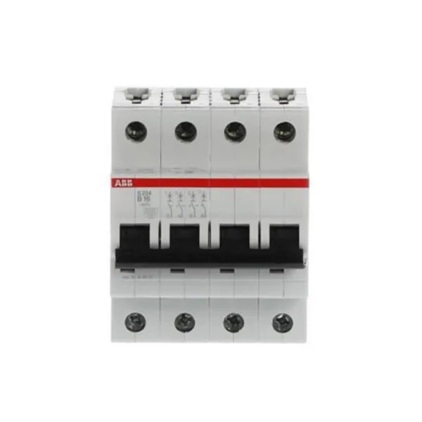 Johdonsuojakatkaisija ABB S200 B-käyrä 4-nap S204-B16 B16A