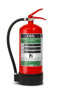 Käsisammutin CGS X-Fog - SAMMUTIN CGS X-FOG KÄSISAMMUTIN 6L WA6XF-A