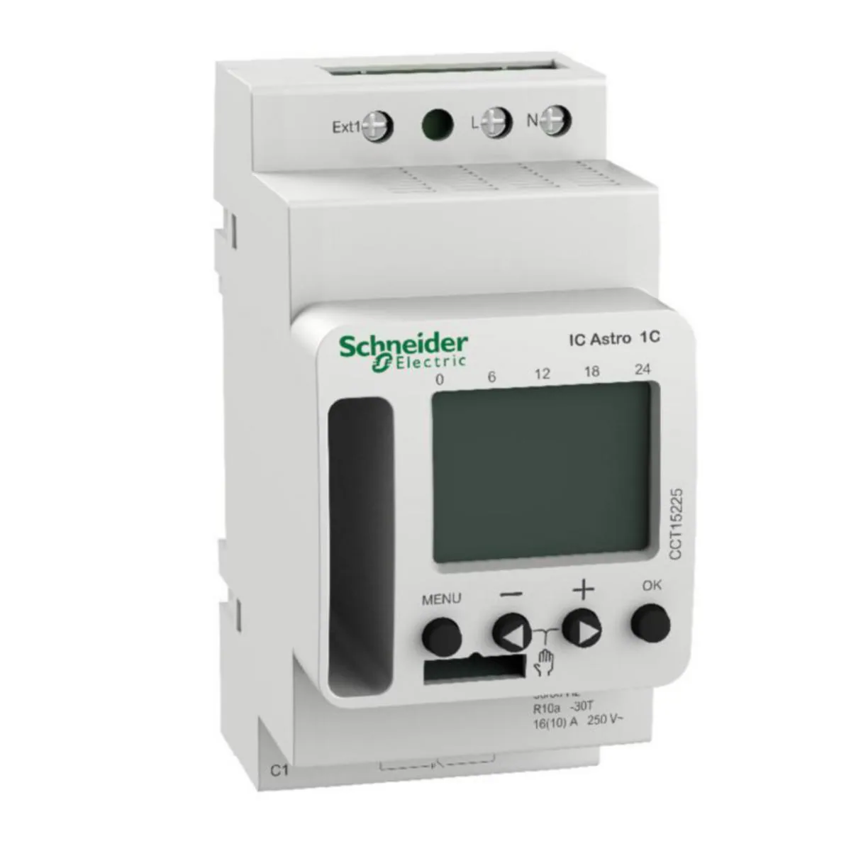 Kellokytkin digitaalinen Schneider Electric Acti 9 - KELLOKYTKIN DIGITAALINEN ACTI9 IC ASTRO 1C SMART