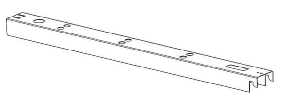 Mekaaninen lisätarvike Greenled OMEGA LINEAR GEN3 MEK. LISÄTARV LINEARGEN3 RAMPPIKANNAKE PITKÄ VALKOINEN