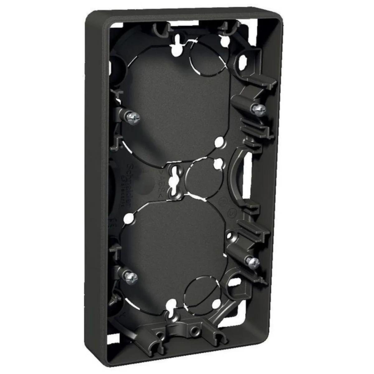 Pintakehykset Schneider Electric Exxact 2-PINTAKOJERASIA 21 MM ANT – antrasiitti