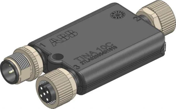 Adapteri ABB Jokab Safety TINA 10C V2, 3XM12, LED, OSSD