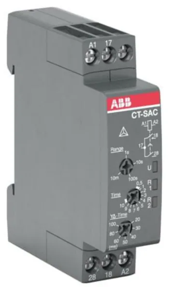 Aikarele tähti-kolmio ABB Star-delta timing relay