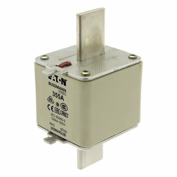 Kahvasulake Bussmann 500VAC 355NHG3B GG-GL 355A 3