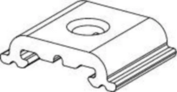 Kiskokiinnike GLOBAL Trac Base MEKAANINEN TUKI GLOB GBS33-9 GB ANODISOITU