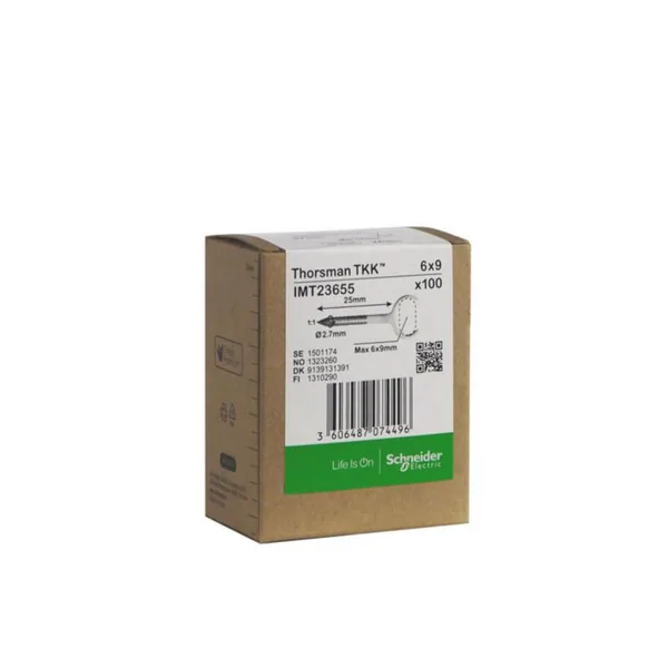 Lyöntikiinnike Schneider Electric Thorsman TKK ruuvipiikillä