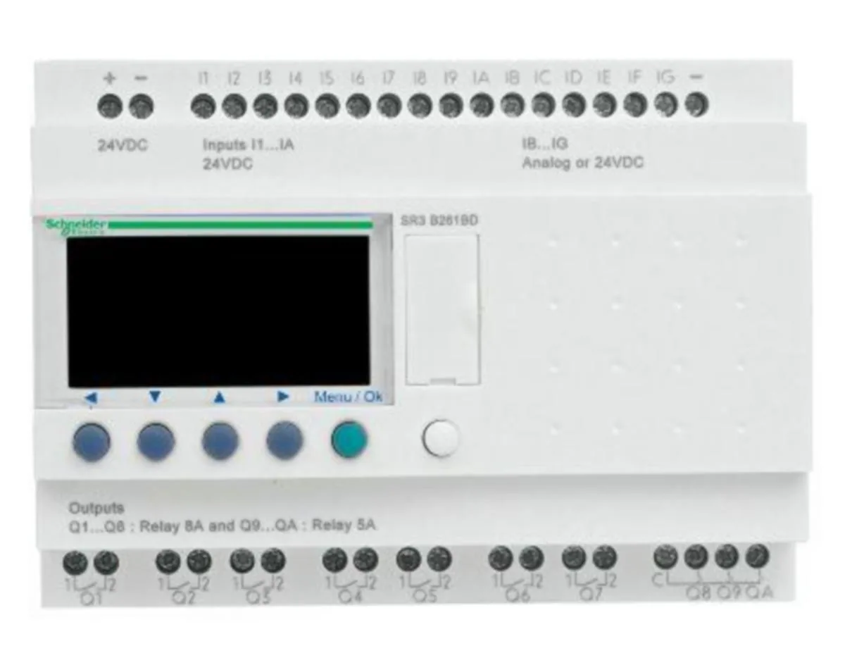 Ohjelmoitava rele Schneider Electric Zelio SR 26 I-O 100-240 VAC