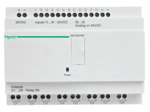 Ohjelmoitava rele Schneider Electric Zelio SR BL 20 I-O 100-240 VAC