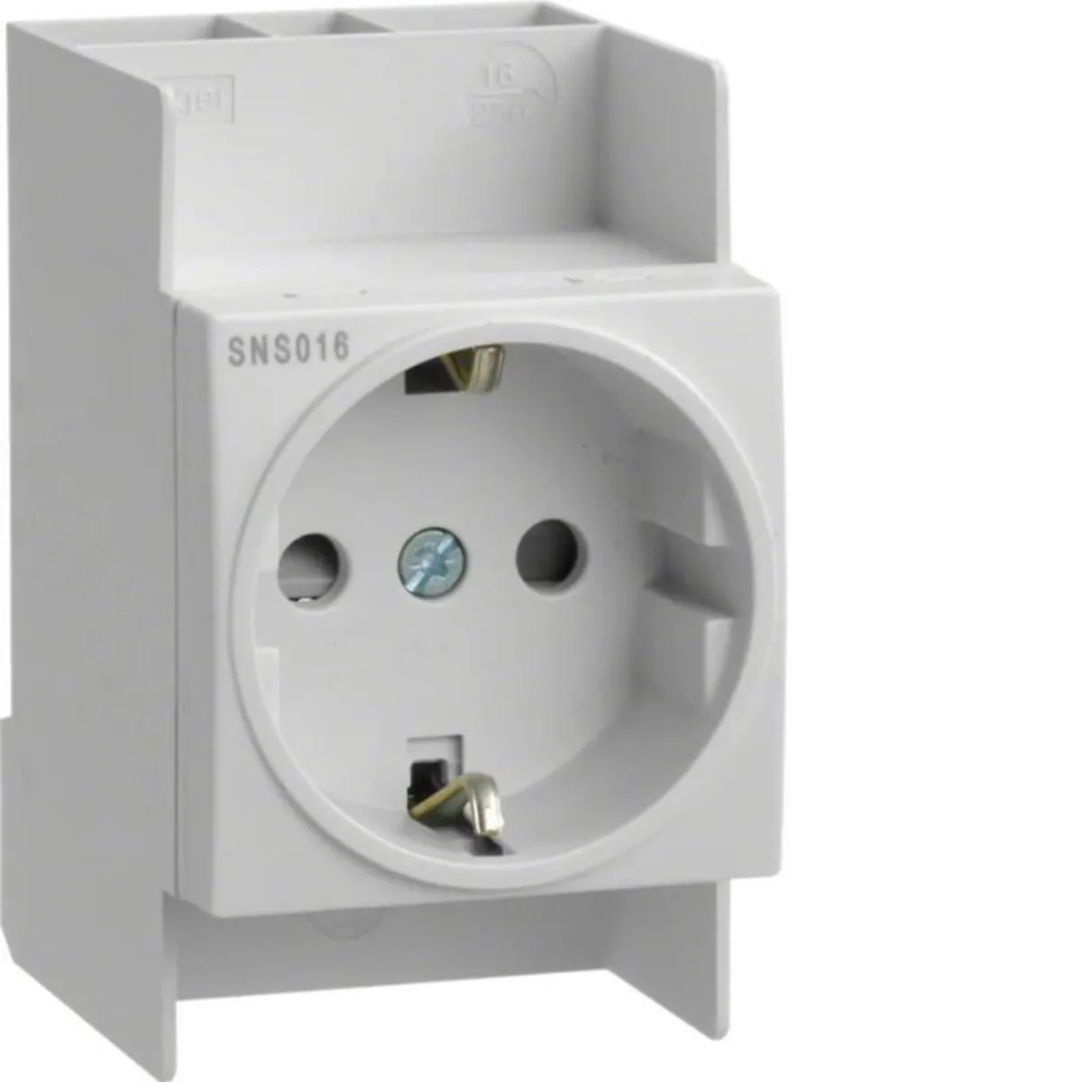 Pistorasia Hager DIN - PISTORASIA HAGER SNS016 1S 16A IP2X JL DIN