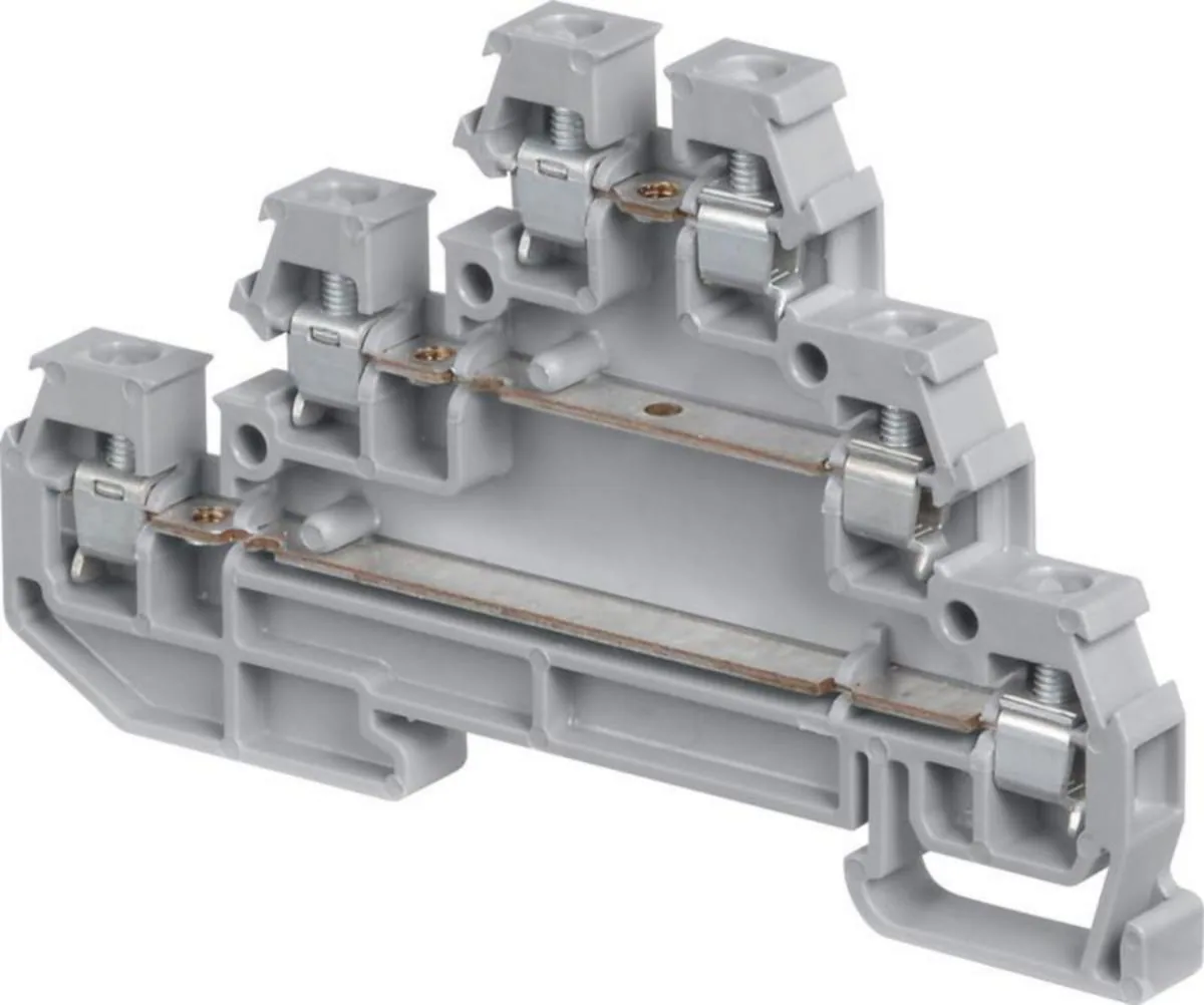 Riviliitin kaksikerros TE / ABB Entrelec -liittimet 1SNA115541R1100