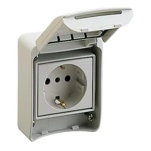 Pistorasia Schneider Electric PratiKa - PISTORASIA PRATIKA 81141 SCHUKO-PISTORASIA 10/16A