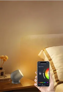 Pöytävalaisin Finnsat WOOX WiFi - PÖYTÄVALAISIN WOOX RGB+3000-6500K 2.2W 210LM