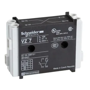 Apukosketin Schneider Electric TeSys VZ - APUKOSKETIN TESYS VZ7 1SU+1AV 12-175A KYTK