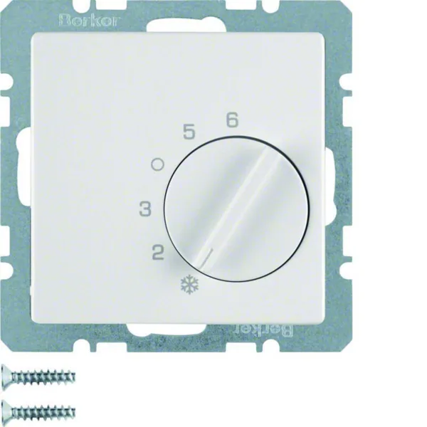 Huonetermostaatti Hager Q.1 5/30 1VK 10A VAL