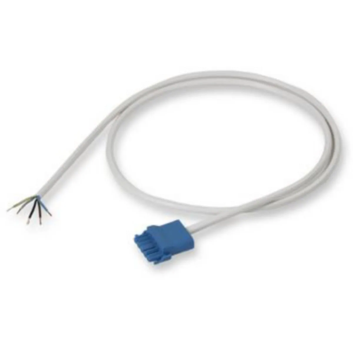 Johtosarjat 5-napaiset 1,5 mm² naaras/vapaa siniset liittimet HF EnstoNet, 5N NAARAS 5x1.5mm2 HF SIN 3.0m