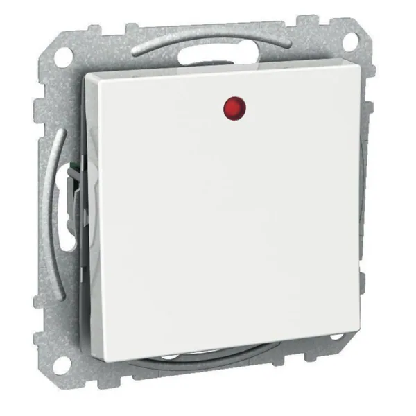 Painike Schneider Electric Exxact lampulla 1 VP/16A/IP21 2X UKJ LED VAL