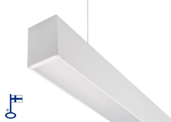 Pinta-/ripustusvalaisin Airam Vario 4500 130W/840 ACMP DA2 WH P