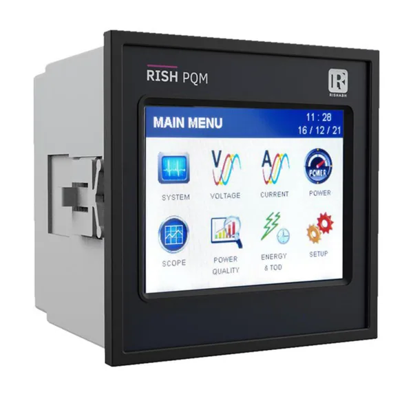 Sähkönlaatumittari Rishabh, RISH PQM (ETHERNET)