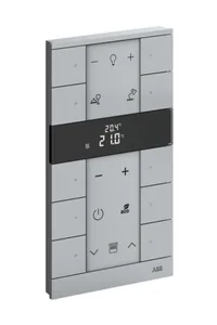 Huonetermostaatti ABB-free@home - HUONETERMOSTAATTI ABB FREEHOME 10-OS T ALU