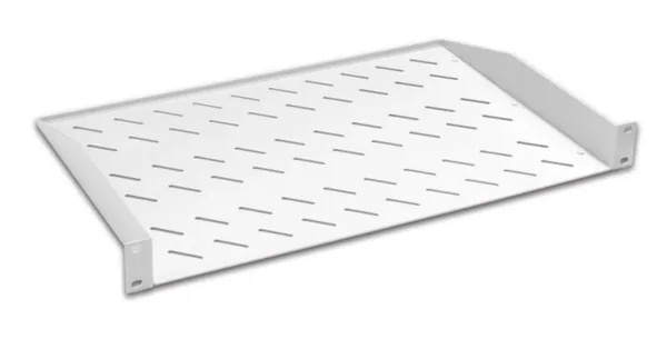 Hylly 19" Eurolan 1U ETUREUNAKIINNITYS 250MM