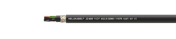 Ohjauskaapeli Helukabel JZ-600-Y-CY 4G1,5 11548