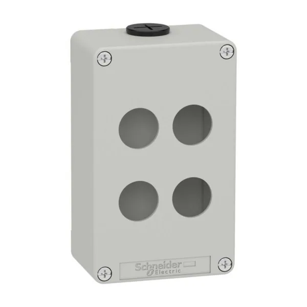 Painikekotelo Schneider Electric Harmony KOTELO HARMAA 4 REIKÄÄ 22 MM