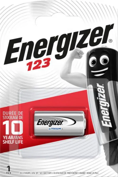 Paristo lithium Energizer Photo 123 3V 1 KPL