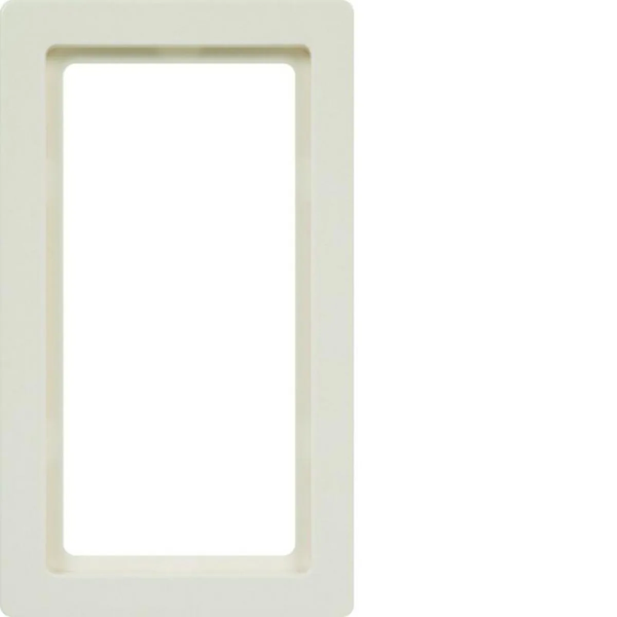 Peitelevy Hager Q.1 1OS. KNX-PAIN. VAL – valkoinen