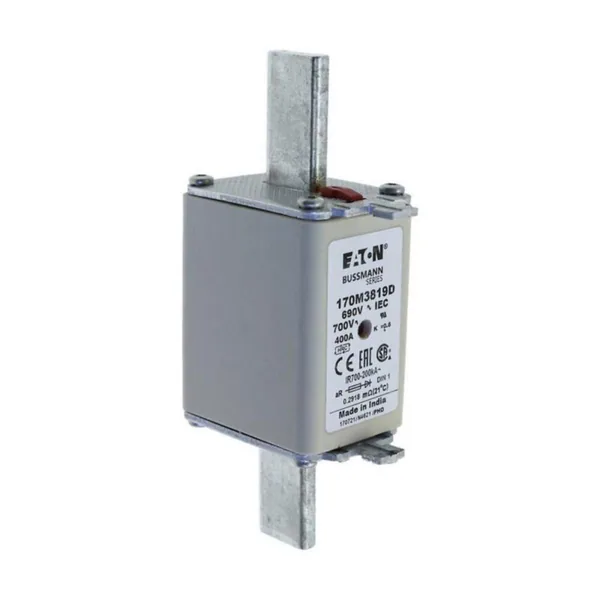 Kahvasulake Bussmann erikoisnopea kahva 1 170M3819D 690V 400A