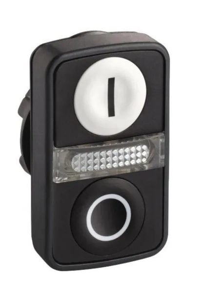 Kaksoispainike Schneider Electric Harmony ZB5AW7A1721 KAKSOISJA