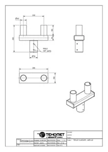 Valaisinvarsi Tehomet - VALAISINVARSI TEHOMET T101/60 HAARAKAPPALE