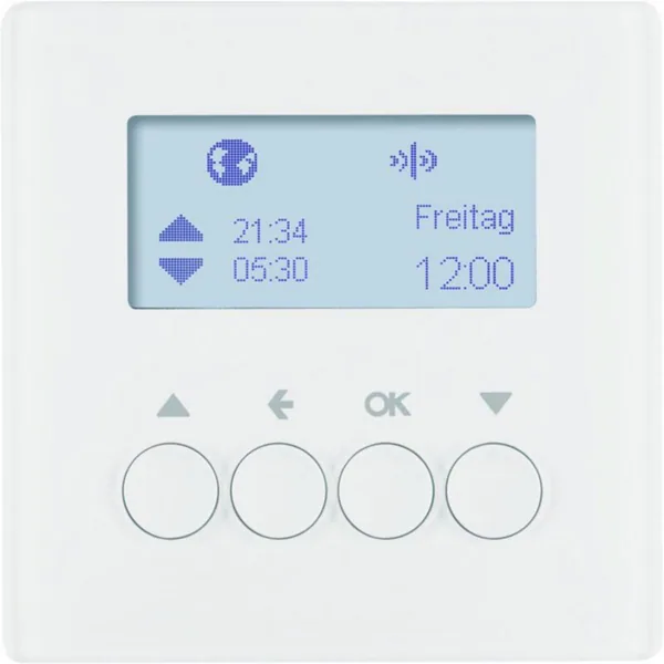 Kellokytkin KNX Hager Q.1 VERHO 1K RF QUICKLINK VAL