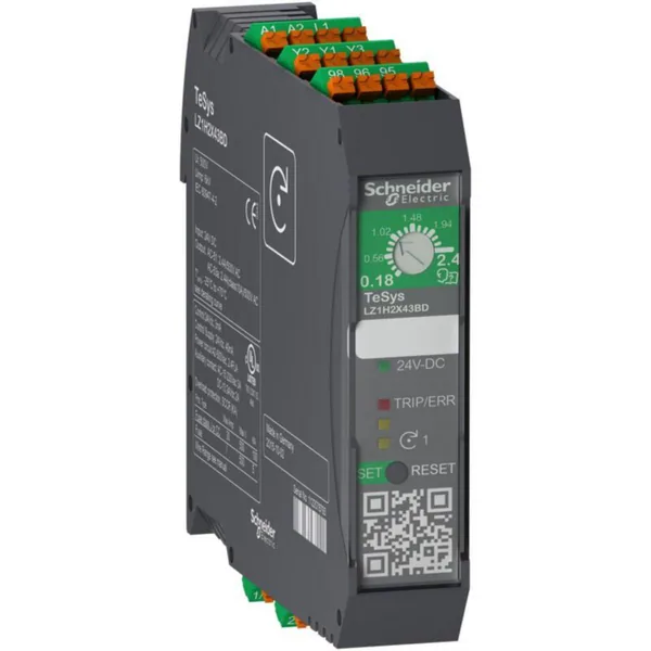 Moottorikäynnistin Schneider Electric TeSys LZ1H2X43BD 0.18-2.4A 24VDC