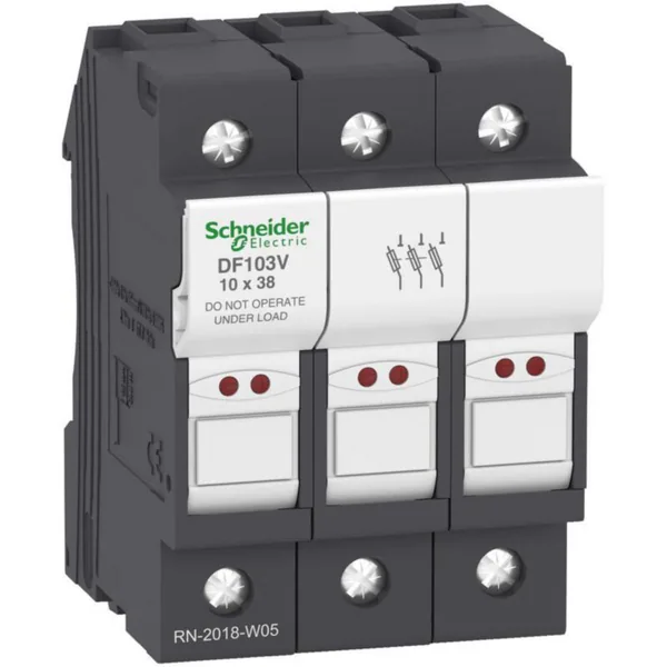 Putkisulakealusta Schneider Electric TeSys, DF103V SULAKEPIDIN 3P32A 10X38
