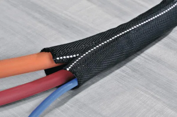 Suojasukka HellermannTyton TWIST-IN-FR 19 MUS 25 M