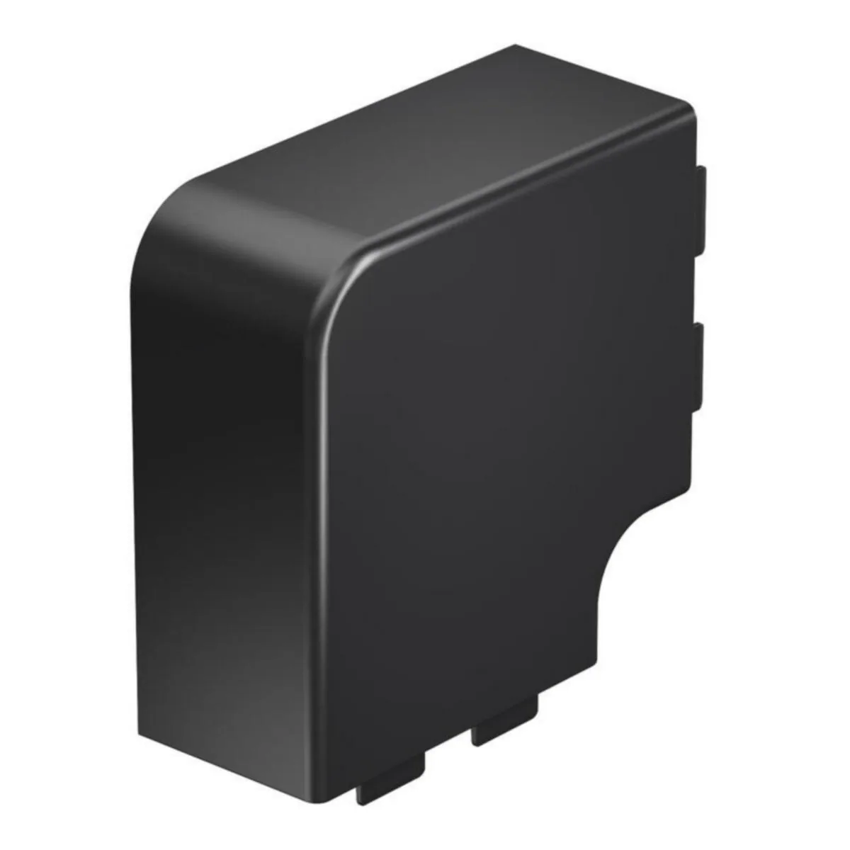 Tasokulma OBO LFS WDK musta, WDK HF60110SW, PVC, MUS