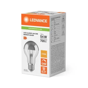 Vakiolamppu Ledvance Performance Classic Mirror - VAKIOLAMPPU LEDVANCE CLA 7W/827 700LM E27 DIM SIL