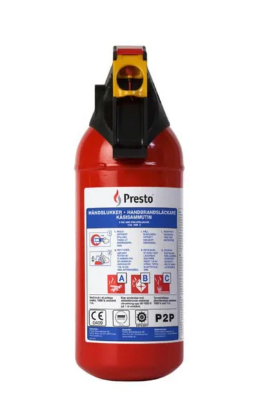 Jauhesammutin Presto letkuton