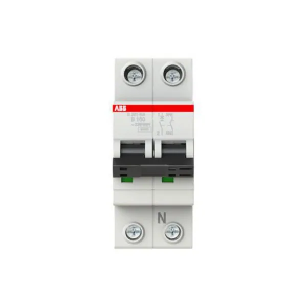 Johdonsuojakatkaisija ABB S200 1P+N B 100A