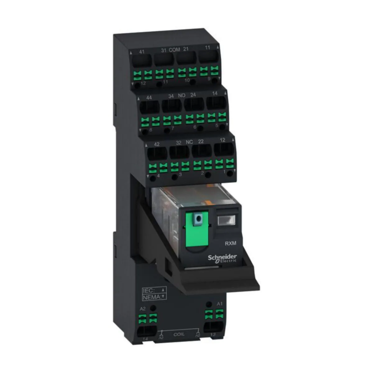 Pistokantarele Schneider Electric Harmony RXM RELEMODUULI 4C/O 6A 24VDC