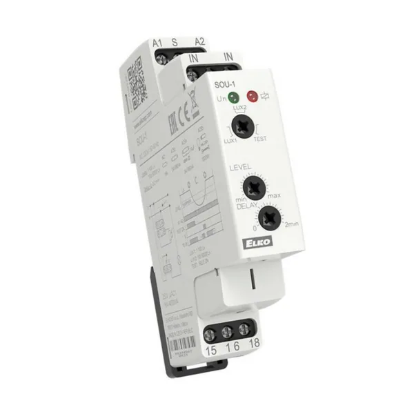 Hämäräkytkin Elko EP DIN SOU-1 1VK 16A 230VAC