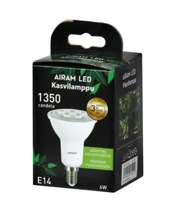 Kohdelamppu Airam Led Special pahvipakkaus - KOHDELAMPPU LED SPECIAL PAR20 835 400lm E14 PLANT OP
