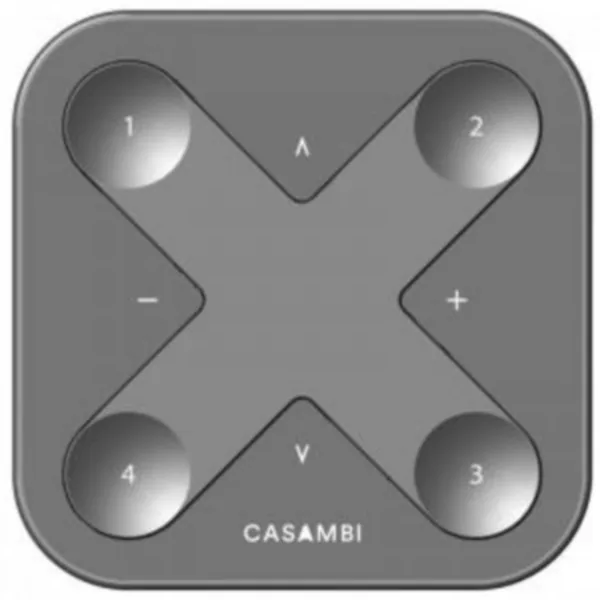 Kytkin Casambi Xpress LANGATON ETÄOHJAIN XPR BLACK