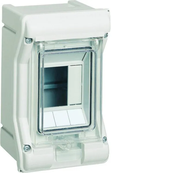 Moduulikotelo pinta Hager Vector IP65 VE103SN 1x3MOD PC-UV