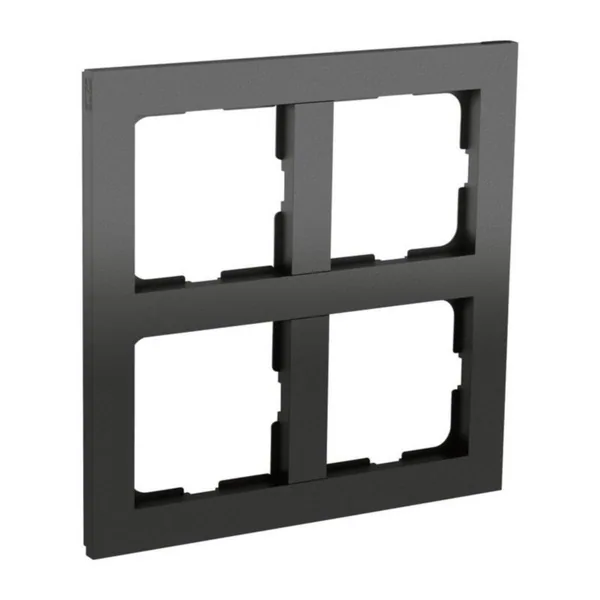 Peitelevy ELKO Plus matriisikehys 2X2 MATRIISI/IP20/156MM MUS