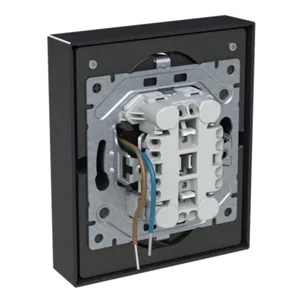 Pistorasia + USB ABB Impressivo maadoitettu 2-osainen - PISTORASIA + USB IMPRESSIVO 2S/16A/IP21 UKJ 0X USB C+C ANT